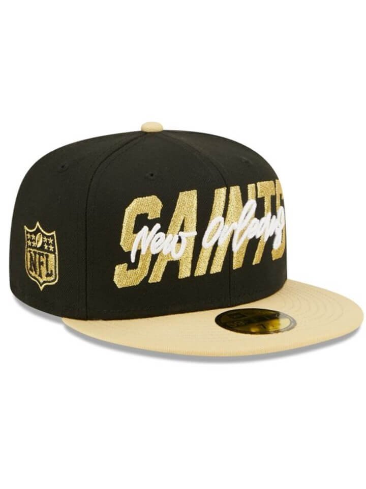 New Orleans Saints Black/Gold New Era 2022 NFL Draft On Stage 9FIFTY Fitted  Hat Snapback Solo aquí en Mr Cacuchero.