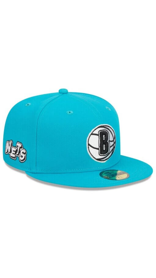 Brooklyn Nets Alternate New Era 59FIFTY Fitted Hat 7 1/2 - Image 3