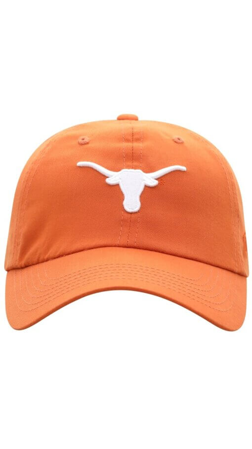 Texas Longhorns Top of the World Staple Adjustable Hat - Orange - Image 2