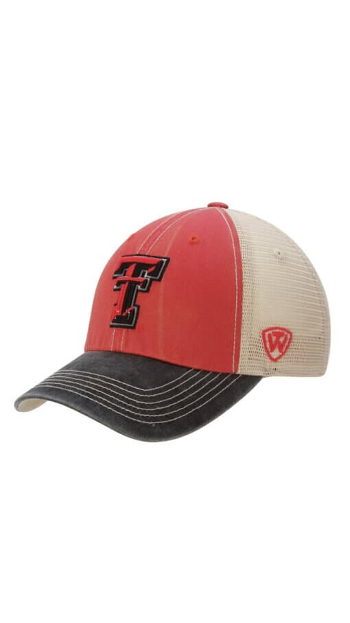 Texas Tech Red Raiders Top of the World Offroad Trucker Adjustable Hat - Scarlet