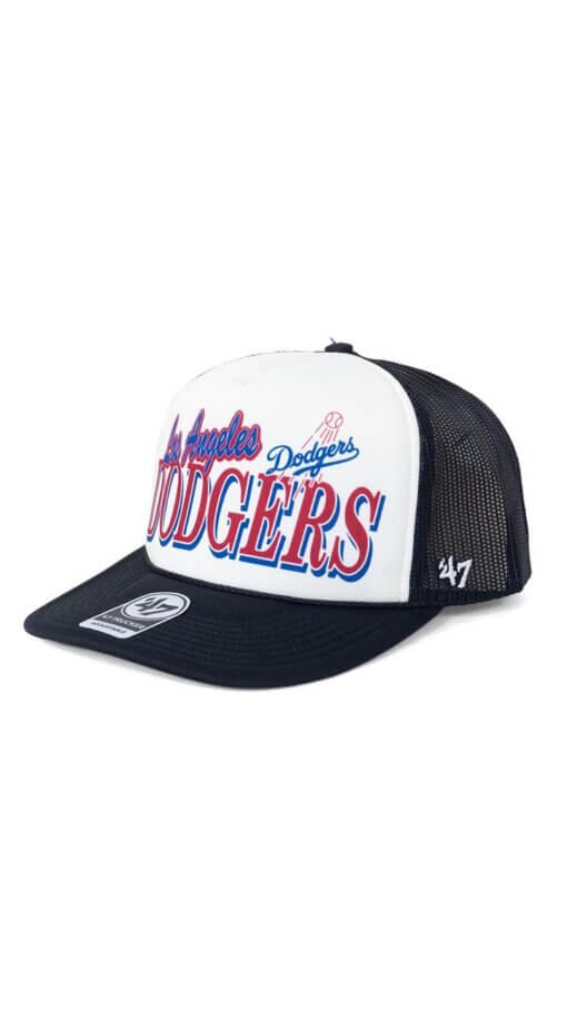 Los Angeles Dodgers Creedence Foam 47 Brand Trucker Adjustable