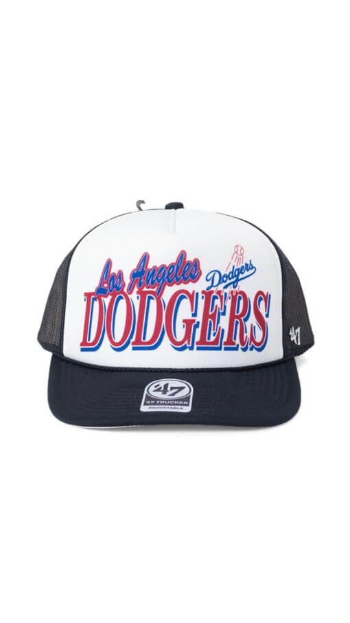 Los Angeles Dodgers Creedence Foam 47 Brand Trucker Adjustable - Image 2