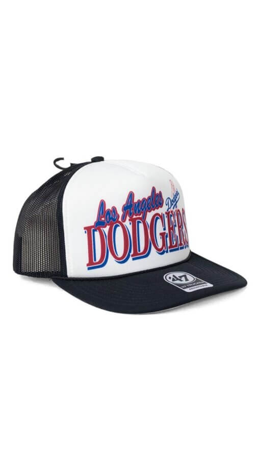 Los Angeles Dodgers Creedence Foam 47 Brand Trucker Adjustable - Image 3