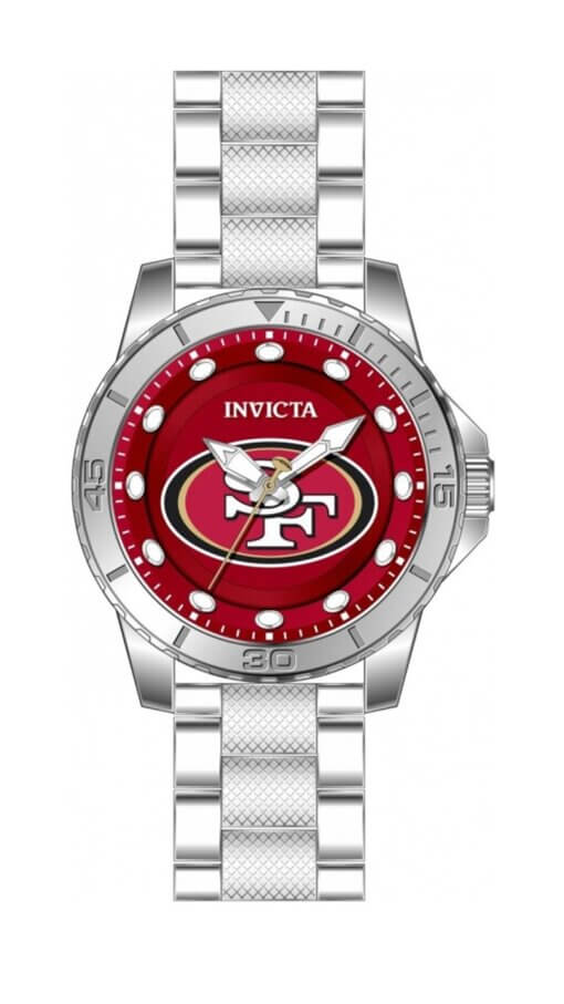 NFL San Francisco 49ers Men 48mm Acero Inoxidable Quartz Resistente al agua 50 metros - Image 2