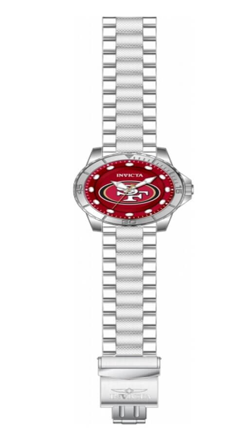 NFL San Francisco 49ers Men 48mm Acero Inoxidable Quartz Resistente al agua 50 metros - Image 3