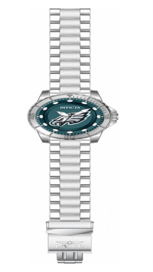 NFL Philadelphia Eagles Men 48mm Acero Inoxidable Quartz Resistente al agua 50 metros - Image 3