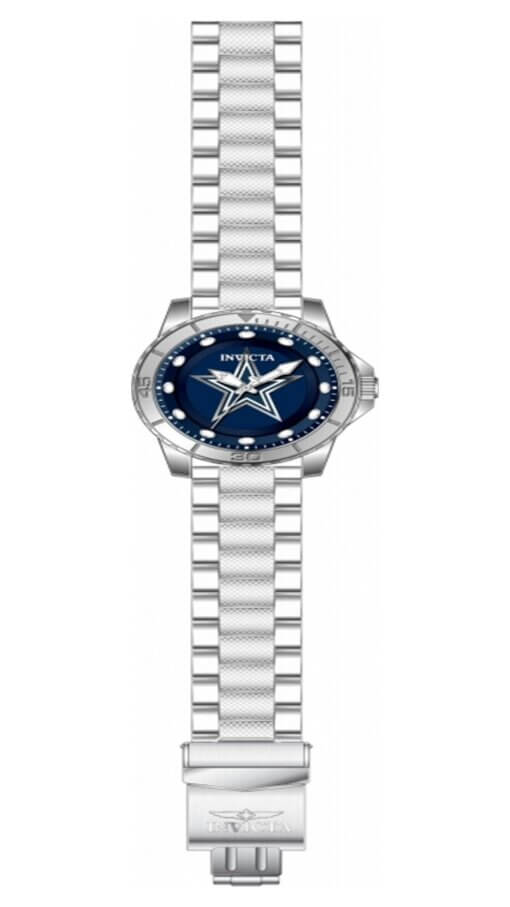 NFL Dallas Cowboys Men 48mm Acero Inoxidable Quartz Resistente al agua 50 metros - Image 3