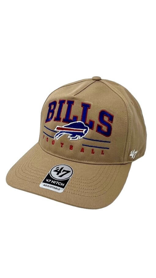 Buffalo Bills 47 Brand Hitch Snapback Hat - Khaki