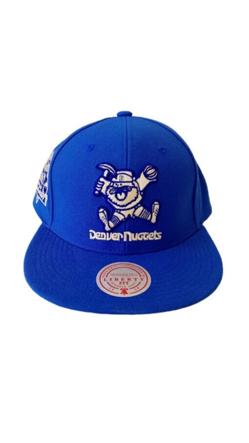 Denver Nuggets Chrome Elements Mitchell & Ness Adjustable Hat