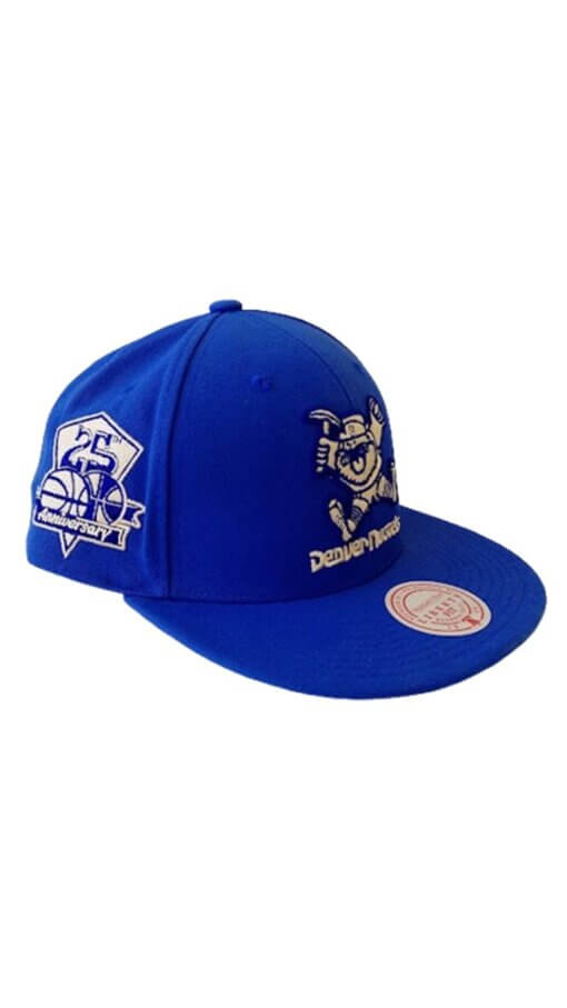 Denver Nuggets Chrome Elements Mitchell & Ness Adjustable Hat - Image 2
