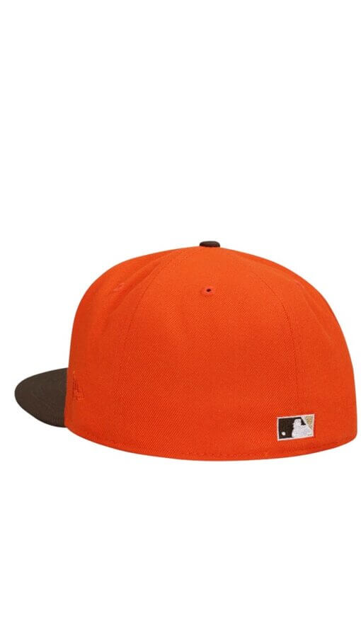 Philadelphia Athletics World Series 1929 Two Tone New Era 59FIFTY Fitted Hat 7 1/8 – Orange - Image 3