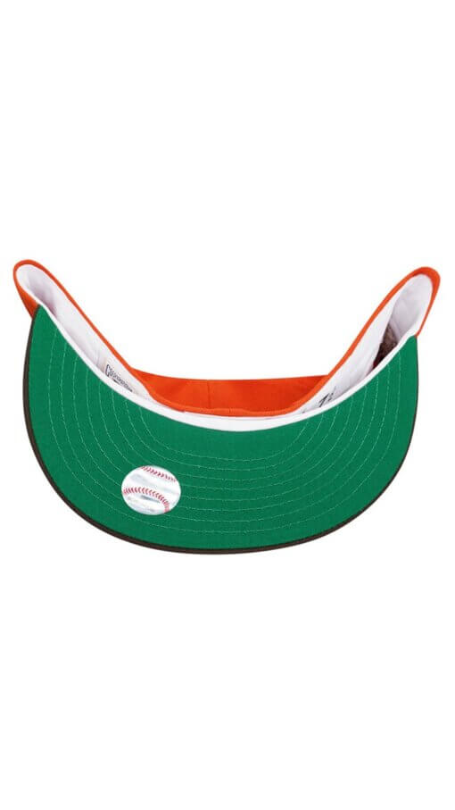 Philadelphia Athletics World Series 1929 Two Tone New Era 59FIFTY Fitted Hat 7 1/8 – Orange - Image 4