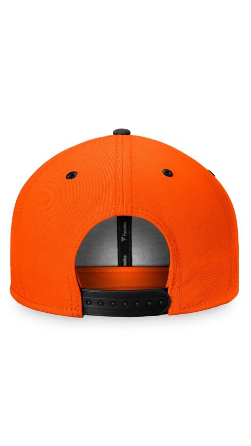 Philadelphia Flyers Heritage City Two-Tone Fanatics Snapback Hat - Orange/Black - Image 4