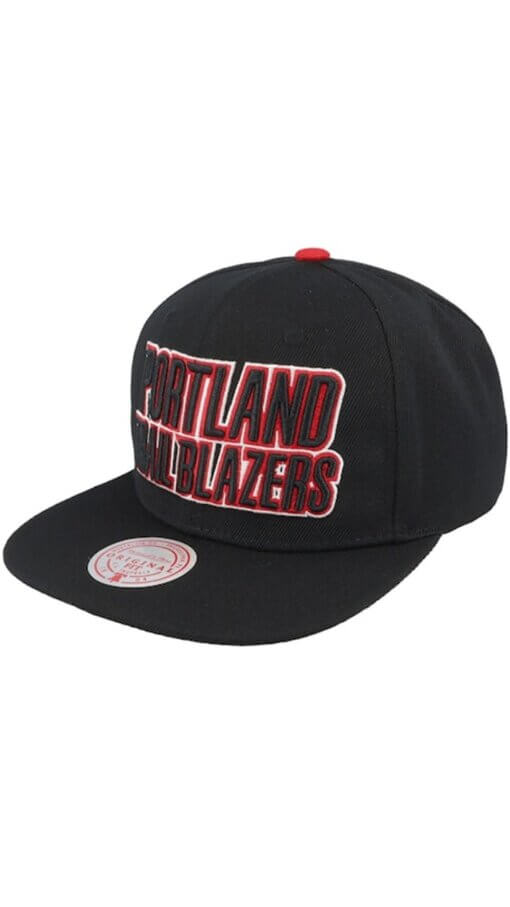 Portland Trail Blazers Draft HWC Mitchell & Ness Snapback - Black