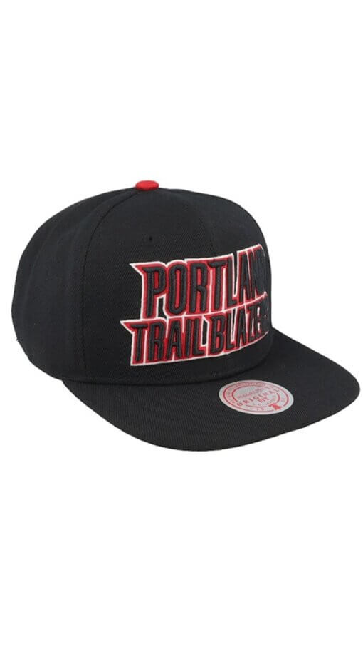 Portland Trail Blazers Draft HWC Mitchell & Ness Snapback - Black - Image 2