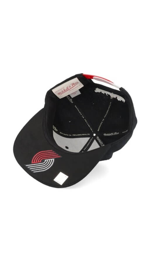 Portland Trail Blazers Draft HWC Mitchell & Ness Snapback - Black - Image 4