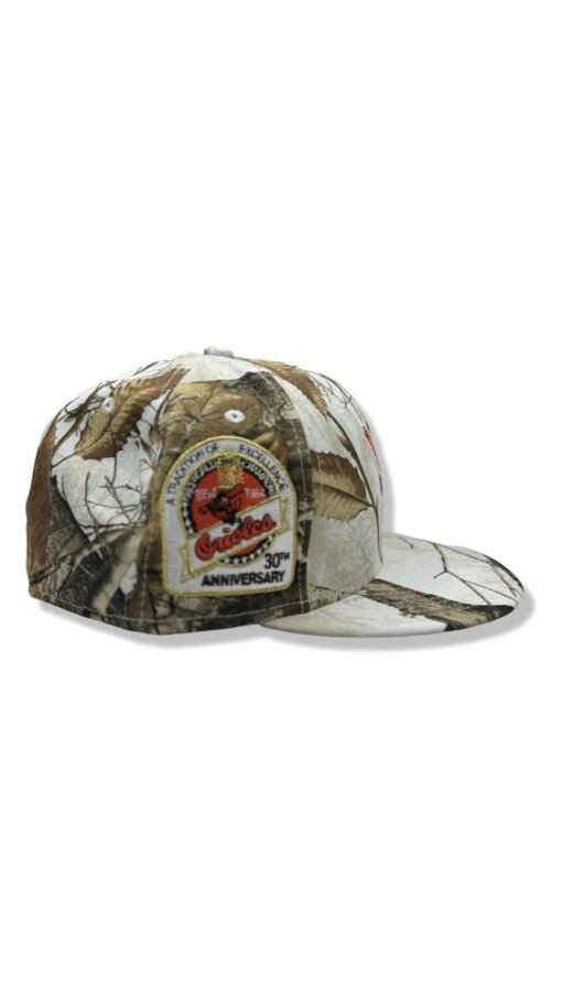 Baltimore Orioles Realtree New Era 59FIFTY Fitted Hat 7 1/8 - Image 2