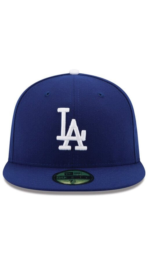 Los Angeles Dodgers Authentic Collection New Era 59FIFTY Fitted Hat 7 1/4 – Royal - Image 2
