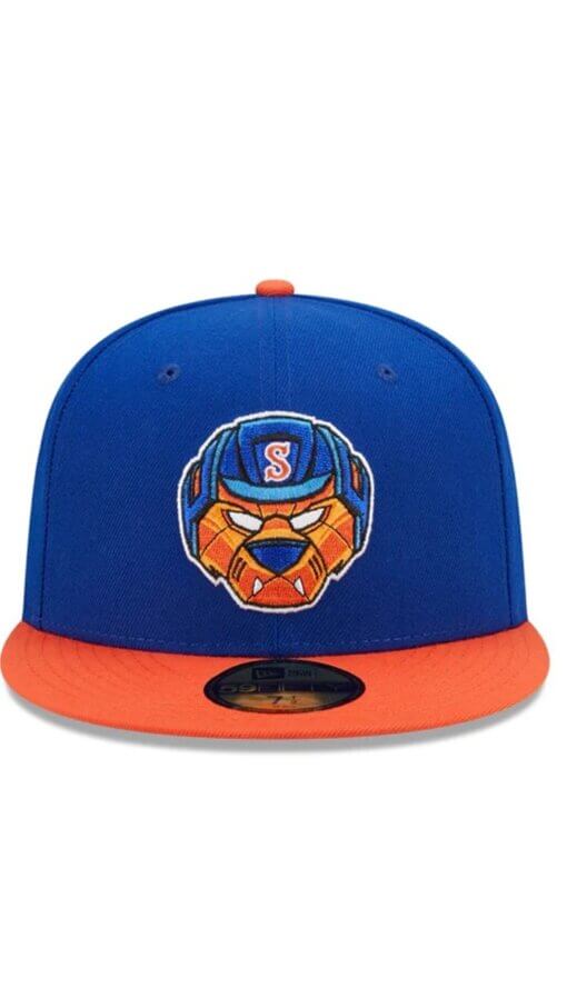 Syracuse Mets Marvel's Defenders of the Diamond New Era Fitted Hat 7 1/4 – Royal - Image 2