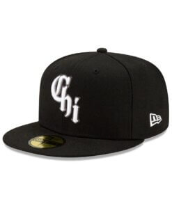 Chicago White Sox City Connect New Era 59FIFTY Fitted Hat 7 1/4 - Black