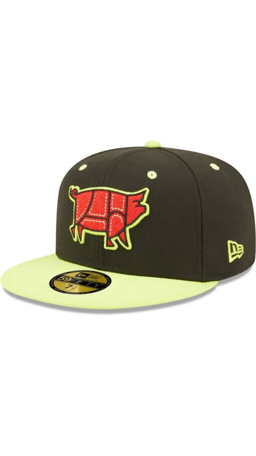 Fireflies Chicharrones de Columbia Copa De La Diversion New Era 59FIFTY 7 1/4 - Black/Green