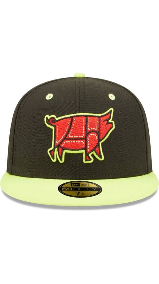 Fireflies Chicharrones de Columbia Copa De La Diversion New Era 59FIFTY 7 1/4 - Black/Green - Image 2