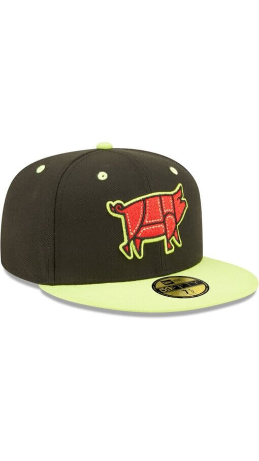 Fireflies Chicharrones de Columbia Copa De La Diversion New Era 59FIFTY 7 1/4 - Black/Green - Image 3