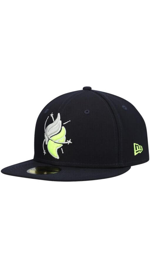 Columbia Fireflies Authentic Collection New Era 59FIFTY Fitted Hat 7 5/8 – Navy
