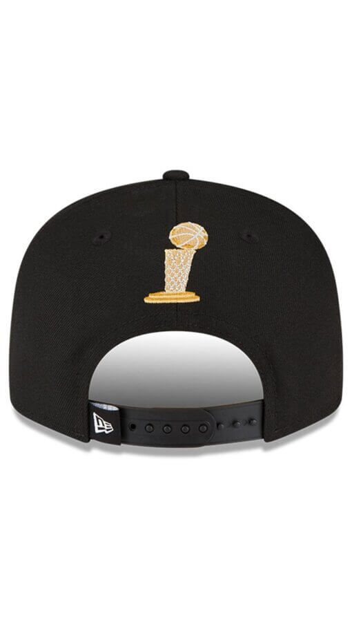 Denver Nuggets NBA Finals Champions Locker Room New Era 9FIFTY Snapback Hat - Black - Image 4