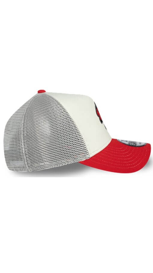 Diablos Rojos del México LMB 9FORTY A Frame Trucker Snapback - Image 5