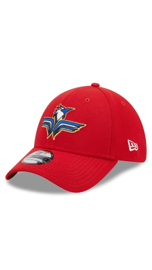 Fayetteville Woodpeckers New Era 39Thirty Stretch Fit M/L