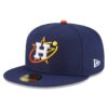 Houston Astros City Connect New Era 59FIFTY Fitted Hat 7 3/8 - Navy