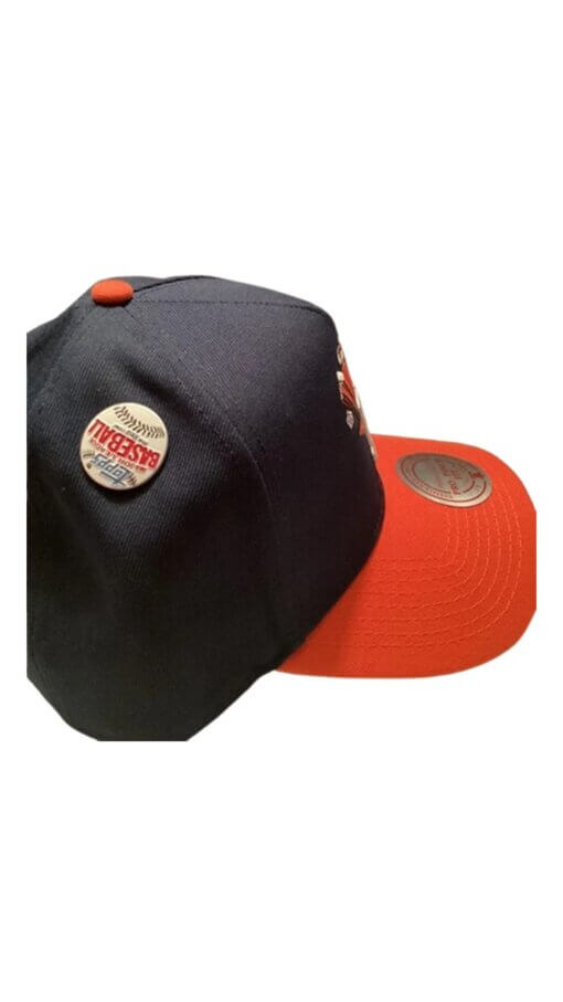 Houston Astros Topps A Frame Mitchell & Ness Snapback Adjustable - Image 3