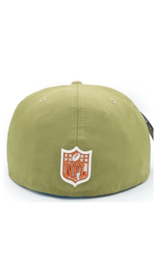 Las Vegas Raiders Repreve New Era 59FIFTY Fitted Hat 7 1/2 – Moss Green - Image 4