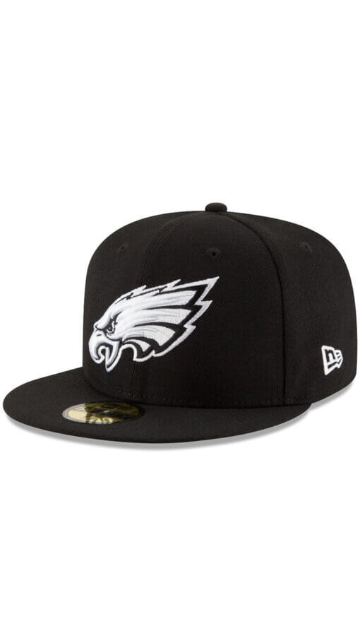 Philadelphia Eagles Super Bowl LIX Champions New Era 59FIFTY Fitted Hat 7. - Black