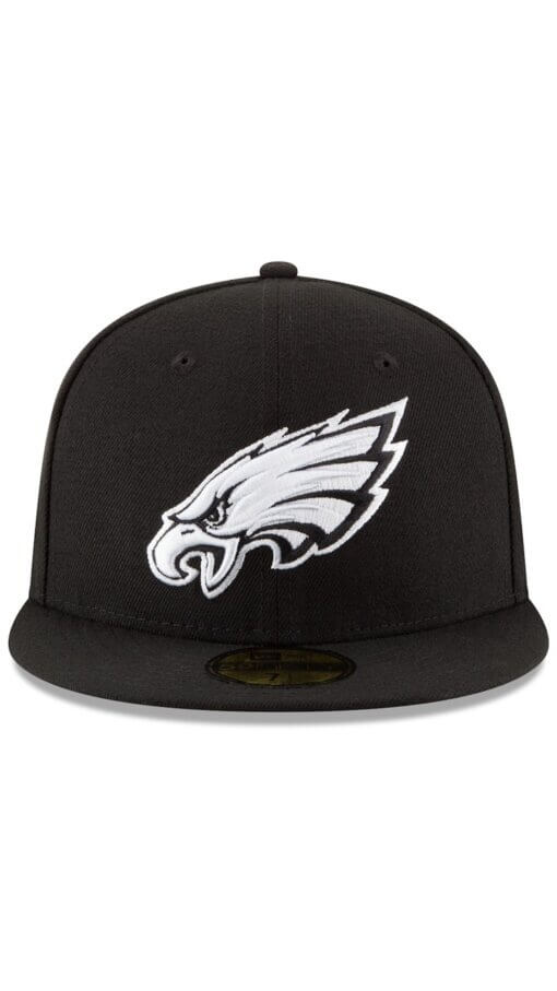 Philadelphia Eagles Super Bowl LIX Champions New Era 59FIFTY Fitted Hat 7. - Black - Image 2