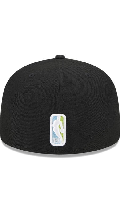 Portland Trail Blazers Color Pack New Era 59FIFTY Fitted Hat 7 1/8 – Black - Image 4