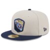 Tennessee Titans Salute To Service New Era 59FIFTY Fitted Hat 7 1/4 - Stone/Navy
