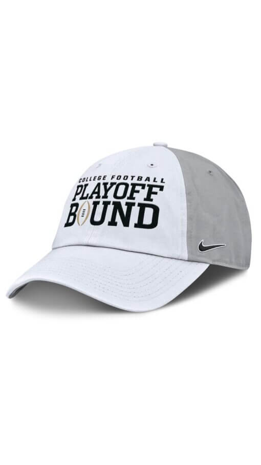 Texas Longhorns Nike Unisex College Football Playoff Club Adjustable Hat - White/Gray