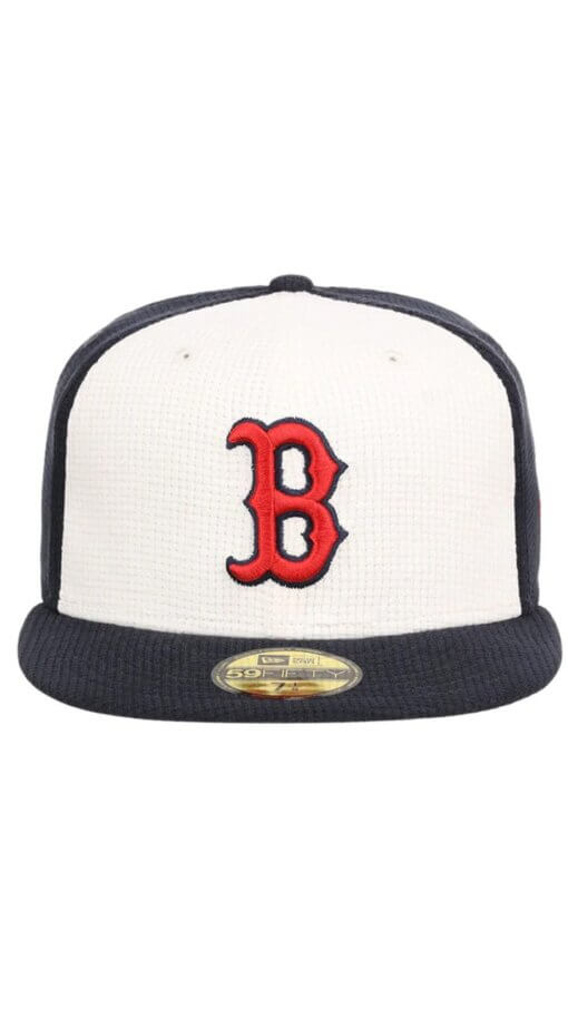 Boston Red Sox Thermal New Era Fitted Hat 7 1/4 - Image 2