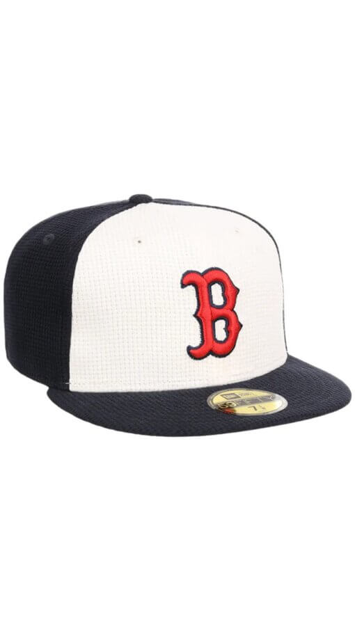 Boston Red Sox Thermal New Era Fitted Hat 7 1/4 - Image 3