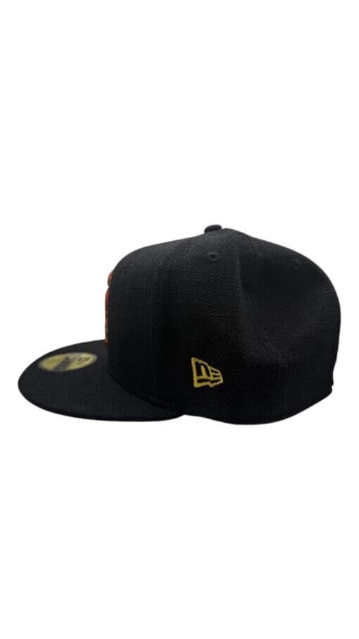 Chicago White Sox Black Hemp New Era Fitted Hat 7. - Image 2