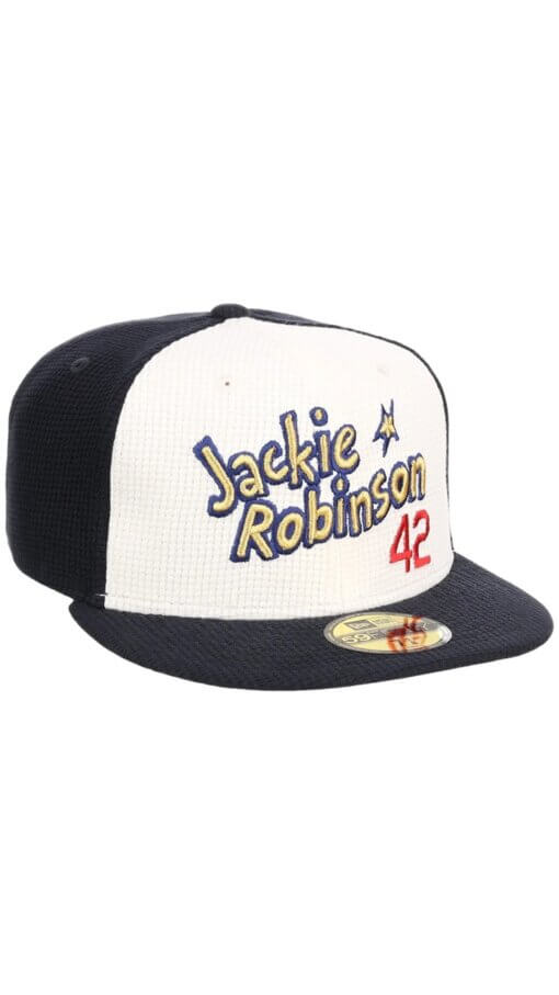 Jackie Robinson Thermal New Era Fitted Hat 7 1/4 - Image 3