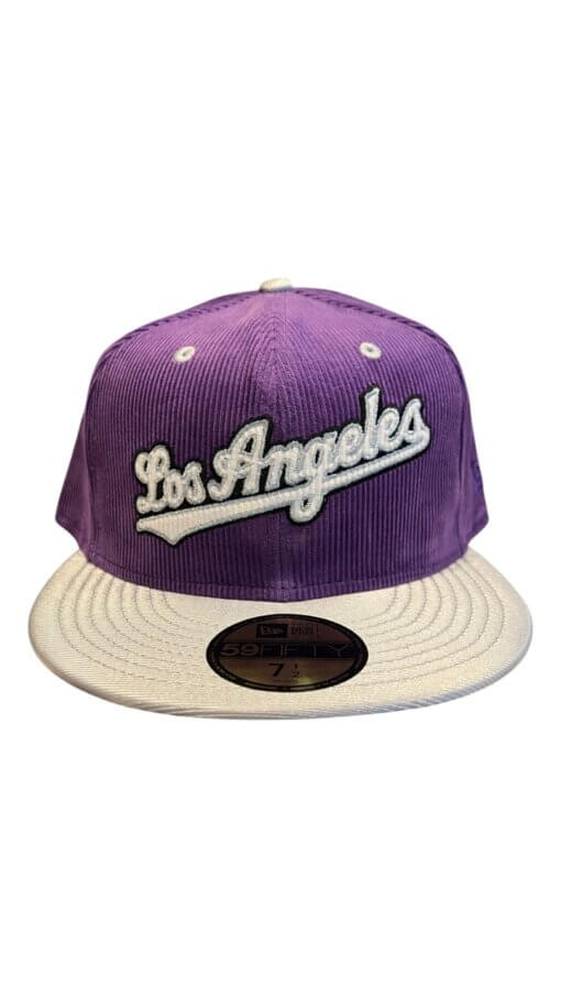 Los Angeles Dodgers Corduroy New Era 59FIFTY Fitted Hat 7 3/8