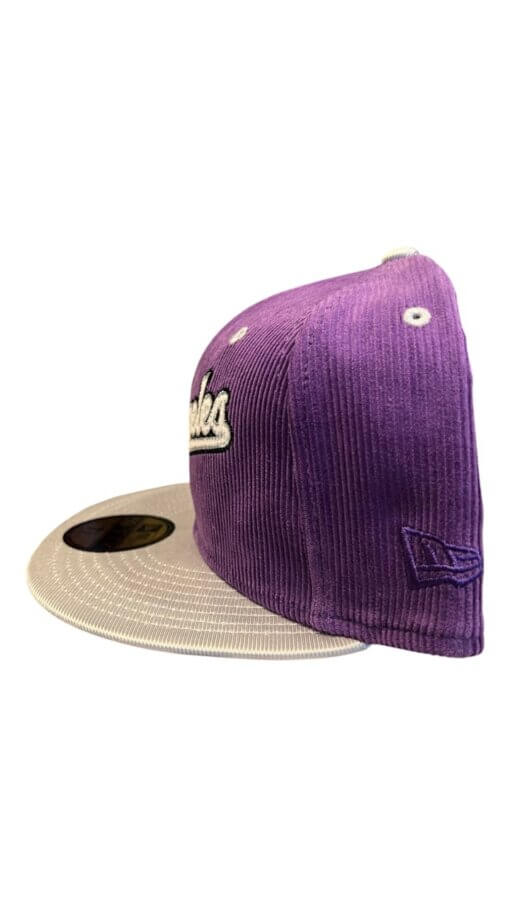 Los Angeles Dodgers Corduroy New Era 59FIFTY Fitted Hat 7 3/8 - Image 3