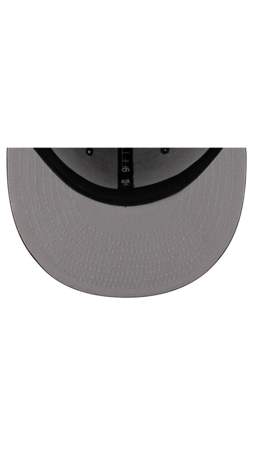 Oklahoma City Thunder 2025 Finals Locker Room New Era 9FIFTY Snapback Hat - Charcoal/Black - Image 5