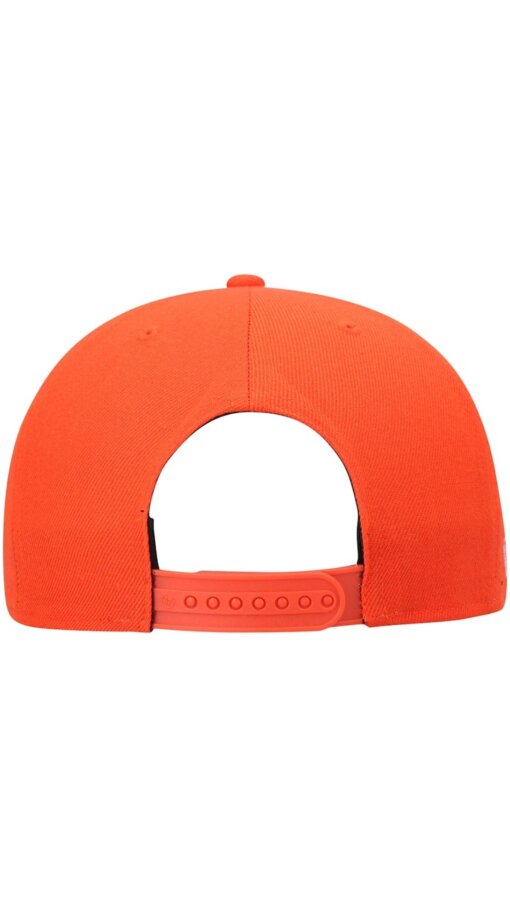 San Francisco Giants City Connect 47 Brand Captain Snapback Hat - Orange - Image 4