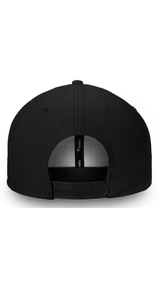 Anaheim Ducks Team Core Emblem Fanatics Snapback Hat - Black - Image 4