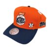 Houston Astros Topps A Frame Mitchell & Ness Snapback Adjustable