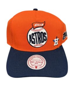 Alternative view of Houston Astros Topps A Frame Mitchell & Ness Snapback Adjustable